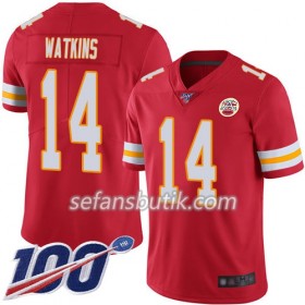 Kansas City Chiefs Tröjor Sammy Watkins 14 Nike Röd 100th - Herr
